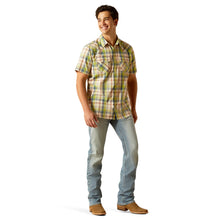 Load image into Gallery viewer, Ariat Mens Hinston Retro Snap Short Sleeve Shirt