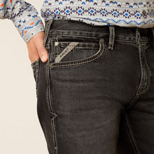 Load image into Gallery viewer, Ariat Mens M7 Slim Straight Onyx Ebony Jeans