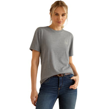 Load image into Gallery viewer, Ariat Womens Paw Badge Short Sleeve Tee