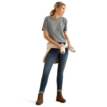 Load image into Gallery viewer, Ariat Womens Paw Badge Short Sleeve Tee