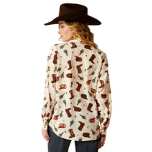 Load image into Gallery viewer, Ariat Womens Homestyle Long Sleeve Shirt