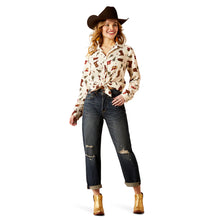 Load image into Gallery viewer, Ariat Womens Homestyle Long Sleeve Shirt