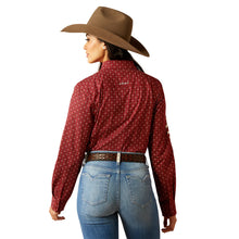 Load image into Gallery viewer, Ariat Womens Wrinkle Resistant Team Kirby Stretch Long Sleeve Shirt