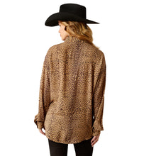 Load image into Gallery viewer, Ariat Womens Relaxed Leopard Long Sleeve Shirt