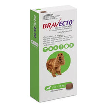 Load image into Gallery viewer, Bravecto Flea & Tick Chew - Medium 10kg - 20kg