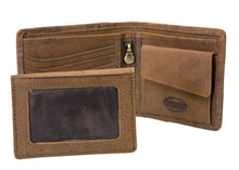 Load image into Gallery viewer, Longhorn Hair On Leather Bi-Fold Wallet