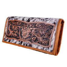 Load image into Gallery viewer, Ladies Purse - Cowhide Hair-On Leather Clutch