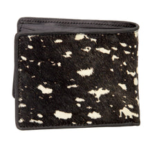 Load image into Gallery viewer, Longhorn Hair On Leather Bi-Fold Wallet
