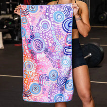 Load image into Gallery viewer, Cheeky Winx Gym Towel - Joy X Merindah-Gunya