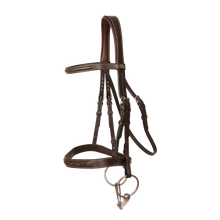 Load image into Gallery viewer, Dyon Cavesson Hunter Bridle