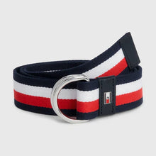 Load image into Gallery viewer, Tommy Hilfiger Global Stripe Webbing Belt