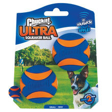 Load image into Gallery viewer, Chuckit Ultra Squeaker Ball - 2 Pack