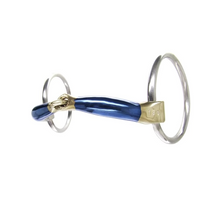 Load image into Gallery viewer, Bombers Loose Ring Ultra Comfy Lock Up Bradoon B14 Bit