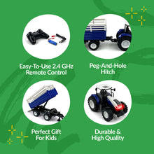 Load image into Gallery viewer, Big Country Toys Remote Control Tractor & Trailer Combo