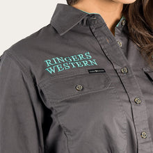 Load image into Gallery viewer, Ringers Western Womens Signature Jillaroo Full Button Work Shirt