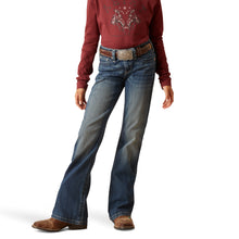 Load image into Gallery viewer, Ariat Girls R.E.A.L Boot Cut Clover Jeans