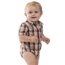 Load image into Gallery viewer, Just Country Infants Frankie Short Sleeve Full Button Jumpsuit