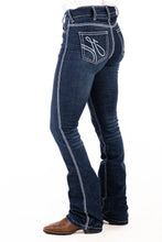 Load image into Gallery viewer, Hitchley & Harrow Ultra High Rise Benton White Stitch Jeans