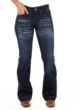 Load image into Gallery viewer, Hitchley & Harrow Dress Trouser Texan Dark Denim With Dark Stitch Jeans
