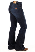 Load image into Gallery viewer, Hitchley & Harrow Dress Trouser Texan Dark Denim With Dark Stitch Jeans