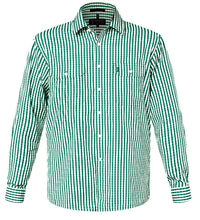 Load image into Gallery viewer, PILBARA MENS CHECK LONG SLEEVE SHIRT