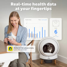 Load image into Gallery viewer, PetSafe ScoopFree SmartSpin Self-Cleaning Litter Box - White