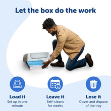 Load image into Gallery viewer, PetSafe ScoopFree Crystal Classic Self-Cleaning Litter Box