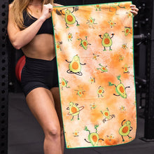 Load image into Gallery viewer, Cheeky Winx Gym Towel - Shredded Avocados