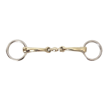 Load image into Gallery viewer, Toprail Loose Ring German Elliptical Bradoon - Pony