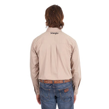 Load image into Gallery viewer, Wrangler Mens Flex Logo Long Sleeve Shirt