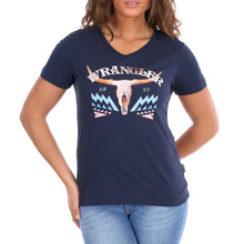 Load image into Gallery viewer, Wrangler Womens Lana V-Neck Short Sleeve Tee