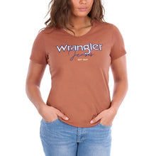 Load image into Gallery viewer, Wrangler Womens Maya V-Neck Short Sleeve Tee