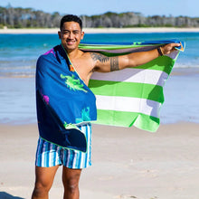 Load image into Gallery viewer, Cheeky Winx Xl Beach Towel - Dinosaurs