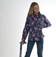 Load image into Gallery viewer, Bullrush Posie Navy Shirt