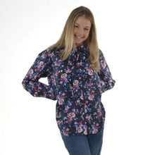 Load image into Gallery viewer, Bullrush Posie Navy Shirt