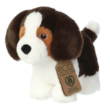 Load image into Gallery viewer, Eco Nation Beagle Dog Soft Toy