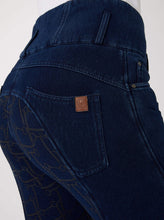 Load image into Gallery viewer, Horze Kacy Denim Full Seat Breeches