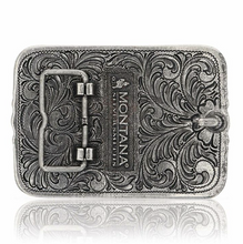 Load image into Gallery viewer, Montana Attitude Longhorn Buckle