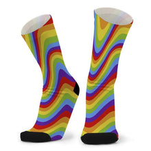 Load image into Gallery viewer, Red Fox Socks Over The Rainbow