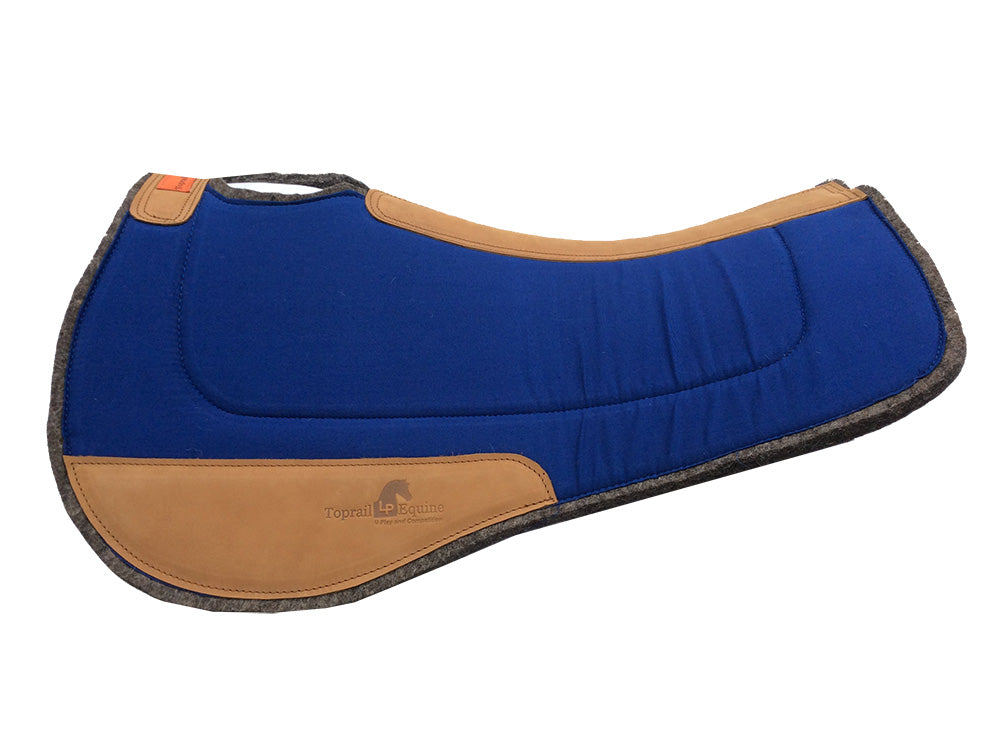 TOPRAIL EQUINE CONTOURED WOOL FELT PAD Saddleworld NT