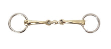 Load image into Gallery viewer, Toprail Loose Ring German Elliptical Bradoon - Pony