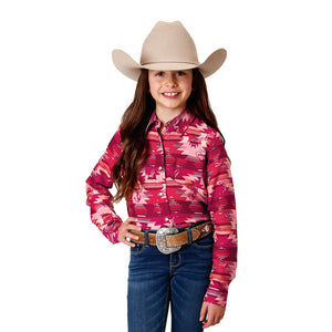 ROPER GIRLS FIVE STAR COLLECTION LONG SLEEVE SHIRT