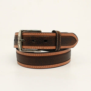 ARIAT MENS TWO TONED BELT