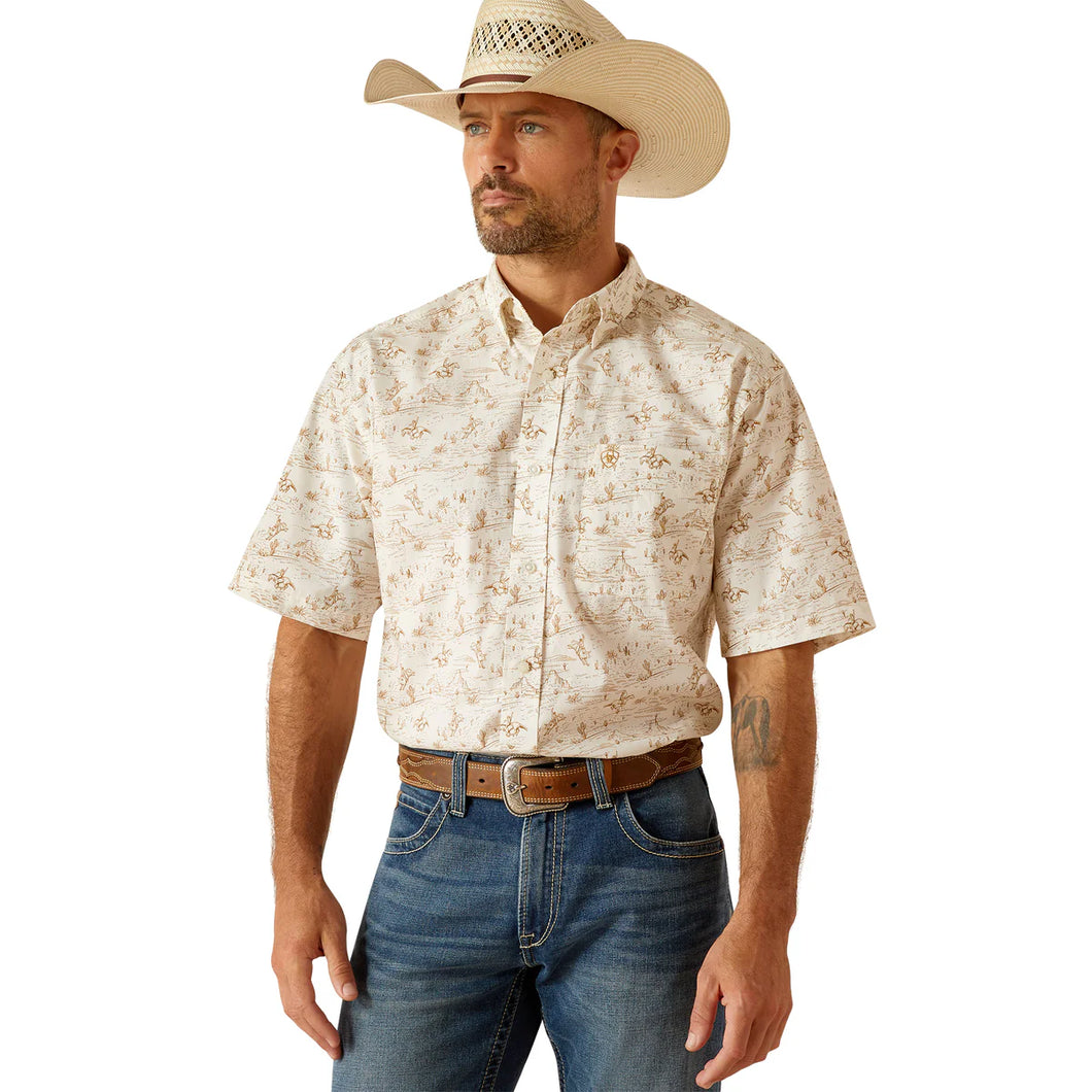 Ariat Mens Edison Short Sleeve Shirt