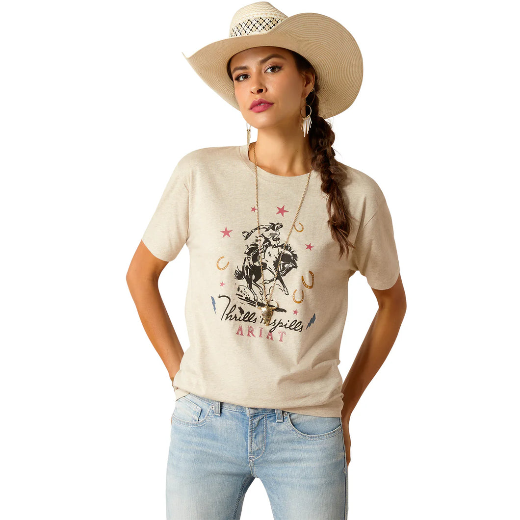 Ariat Womens Thrills N Spills Short Sleeve Tee