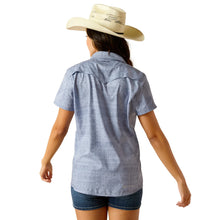 Load image into Gallery viewer, Ariat Womens Western Venttek Short Sleeve Shirt
