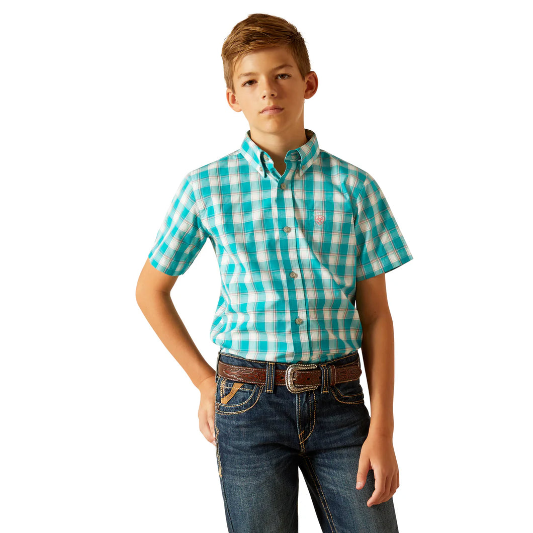 Ariat Boys Pro Jace Short Sleeve Shirt