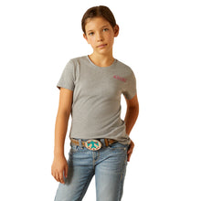 Load image into Gallery viewer, Ariat Girls Cactus Rose Short Sleeve Tee
