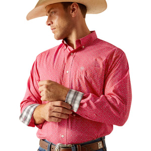 Ariat Mens Wrinkle Free Brennan Long Sleeve Shirt
