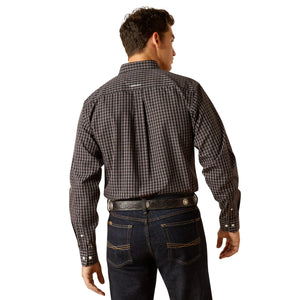 Ariat Mens Wrinkle Free Brooklyn Fitted Long Sleeve Shirt